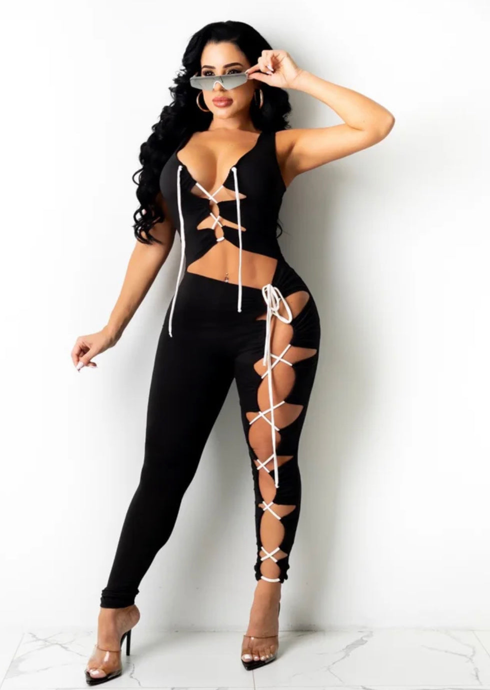 Strings Attached Diva Jumpsuit