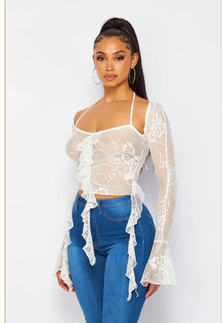 Ruffled Diva Top