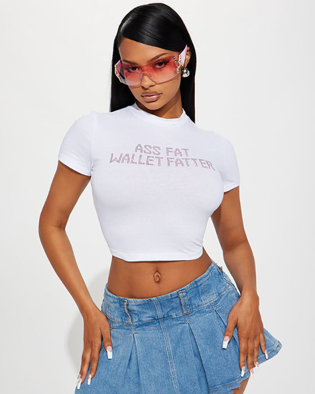 Ass Fat Diva Shirt (Rhinestones)