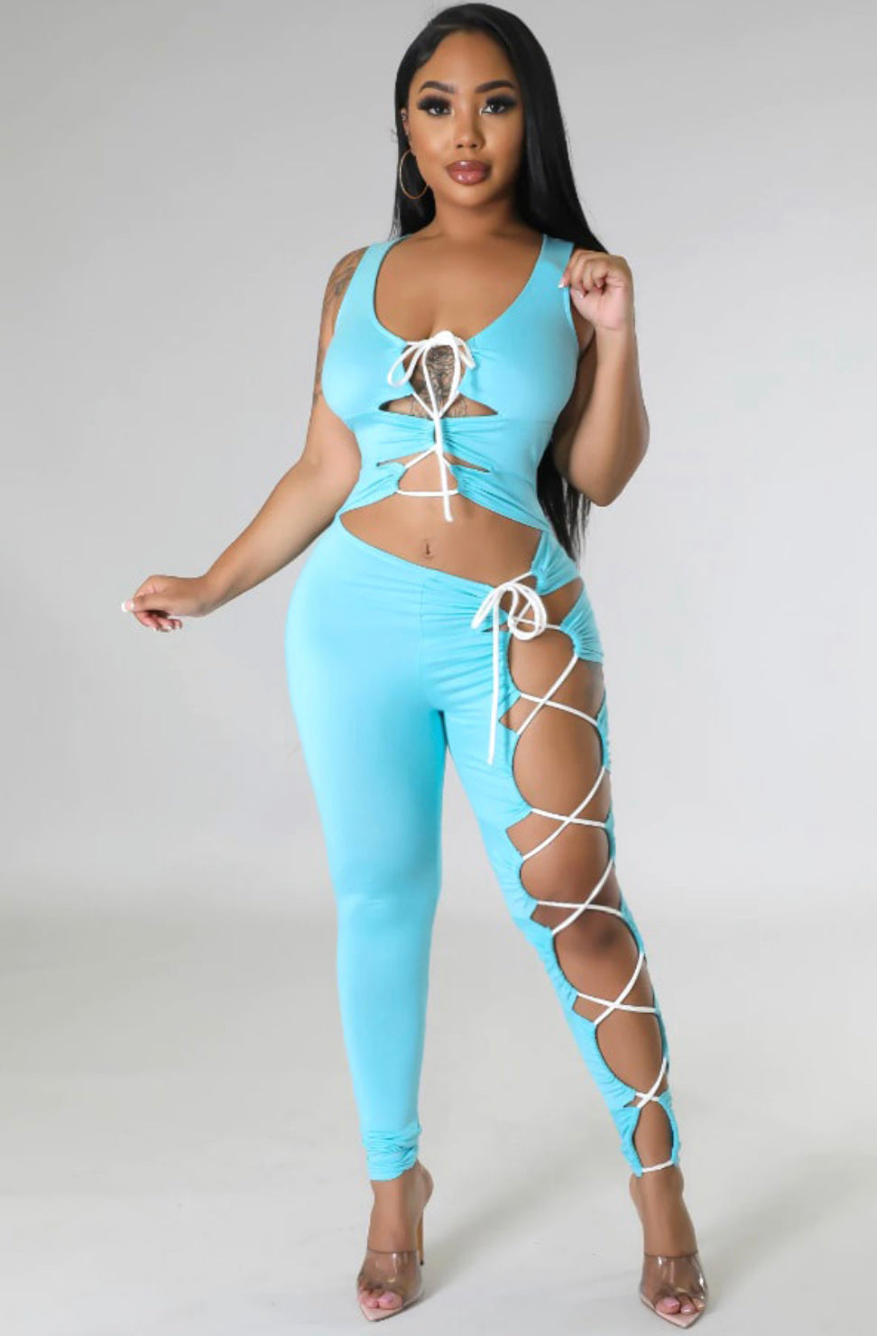 Strings Attached Diva Jumpsuit