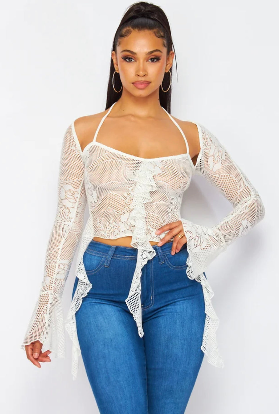 Ruffled Diva Top