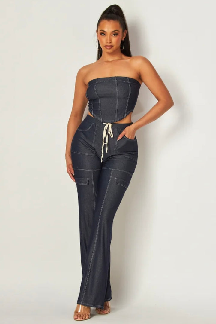 The Bustier Diva Pants Set